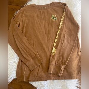 Boys large Carhartt top